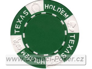 Texas Holdem 11,5gr. - Zelený