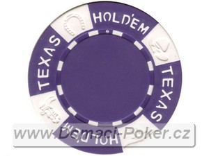 Texas Holdem 11,5gr. - Fialový