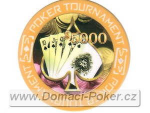 Tournament 11,5gr. - Hodnota 5000 - žlutý