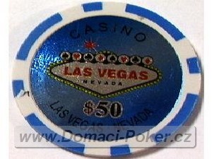 Las Vegas Laser 13gr. - Hodnota 50 - svtle modr