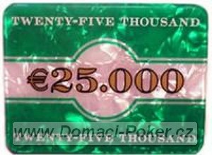 High Stakes Plaketa 41gr. - Hodnota 25000€ - zelená