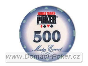 WSOP Main Event 10gr. - Hodnota 500 - borůvková