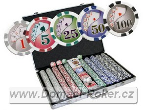 Poker žetony ROYAL FLUSH 1000