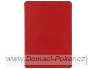 Cut Card Pokersize - červená