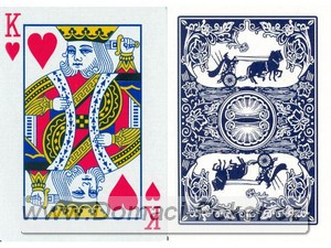 Hrací karty poker Playing Cards 988 modré