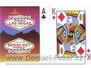 Hrací karty na poker Welcome to Las Vegas