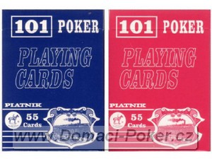 Hrací karty na poker 101/909, 12 pack