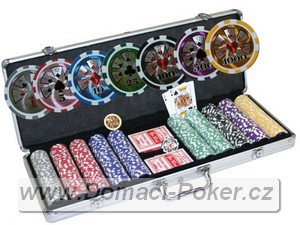 Poker set De Luxe 500 NA PŘÁNÍ
