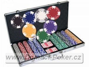 Sada žetonů texas Holdem Poker 750 NA PŘÁNÍ