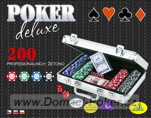 Albi Poker DeLuxe 200 žetonů 11,5 gramu