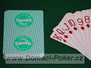 Hrací karty Casino Harrahs