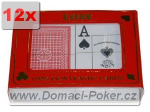 Poker karty Lion - Dual Pack - 12pk