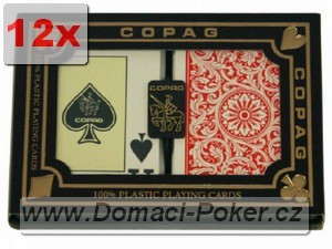 Plastové karty Copag Dual Pack - bridgesize - 12pk