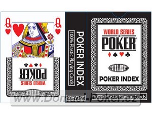 WSOP 100% Plast, Poker Index, černé