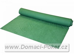 Plátno na pokerové stoly - mikrovlákno zelené