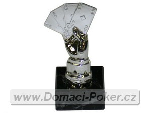 Pokerová trofej - stříbrná