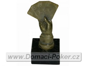 Pokerová trofej - bronzová
