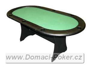 Pokerový stůl - Pokerklub ovál - zelený