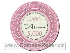 Ascona Hybrid 9,5 gr. - hodnota 5000 růžový