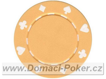 Poker etony Bez potisku 11,5gr. - lut