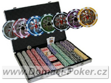 Poker set De Luxe 1000 NA PN