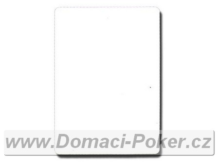 Cut Card Pokersize - bl