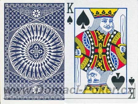 Hrac karty na poker Tally Ho Nr. 9 - modr