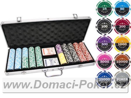 Poker etony 5-Star 750