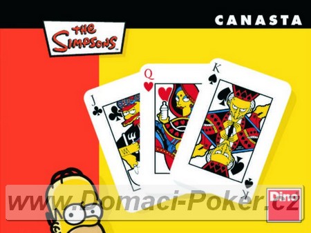 Canasta The Simpsons - paprov krabika