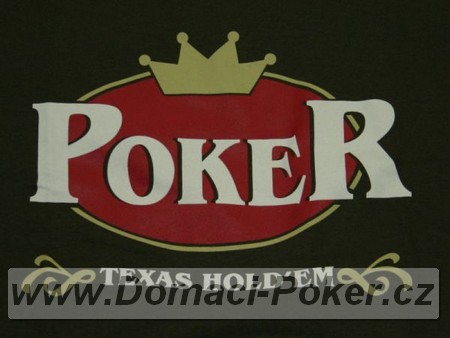 Zelen triko texas Holdem Poker - XXL