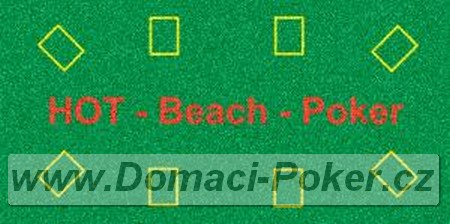 Plážová osuška Hot Beach Poker