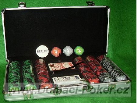 Playboy Poker set 300 eton v ALU kufku