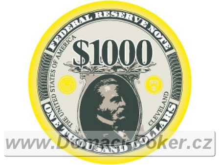 US Bankovky 10,5 gr. - hodnota 1000$ lut
